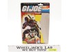 Snake Eyes V2 W/ Timber Complete 36 Cardback 1985 G.I. Joe Hasbro Vintage Figure