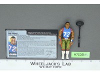 The Fridge V1 100% Complete RED CARD BACK G.I. Joe 1986 Hasbro Vintage Figure