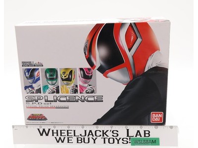 Power Rangers SPD Tokusou Sentai Dekaranger SP License Set 2017 Bandai Japan NEW