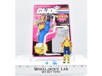 T'Jbang Ninja Force W/Cardback 100% Complete GI Joe 1992 Hasbro Vintage