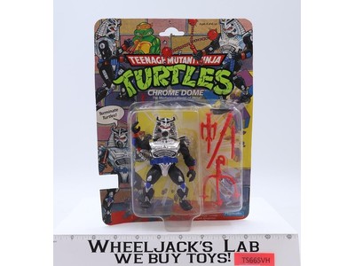 Chrome Dome Teenage Mutant Ninja Turtles TMNT 1991 Playmates Figure NEW SEALED