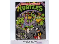 Vintage School Folder Teenage Mutant Ninja Turtles 1989 Mirage Studios