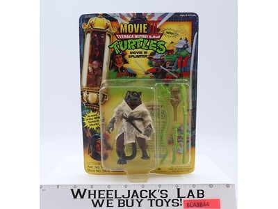 Movie III Splinter Teenage Mutant Turtles TMNT 1992 Playmates Figure NEW SEALED