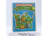 Vintage School Folder Binder Teenage Mutant Ninja Turtles 1989 Mirage Studios