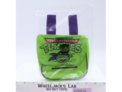 Teenage Mutant Ninja Turtles Bike Pouch Bag Burger King Kids Club 1993 Vintage