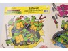 8 Piece Decorating Kit Teenage Mutant Ninja Turtles TMNT 1989 Eureka