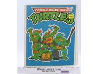 Vintage School Folder Binder Teenage Mutant Ninja Turtles 1989 Mirage Studios
