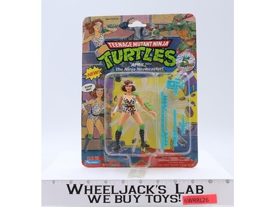 April Ninja Newscaster Teenage Mutant Ninja Turtles TMNT Playmates NEW SEALED