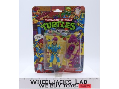 Zak The Neutrino Teenage Mutant Ninja Turtles 1991 Playmates Figure NEW SEALED