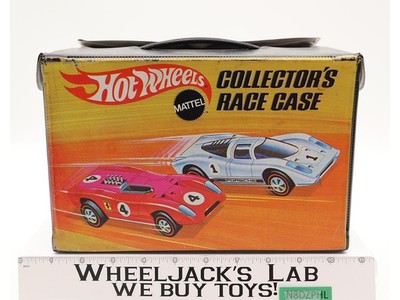 Collector's Race Case W/Trays Hot Wheels 1969 Mattel Vintage Storage Case