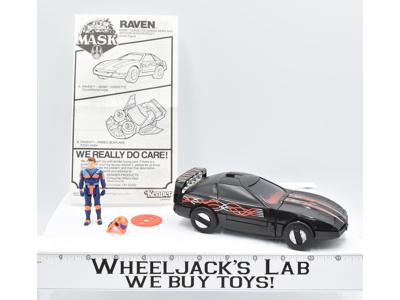 Raven Calhoun Burns Vehicle M.A.S.K. Vintage 1986 Action Figure