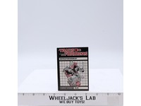Slag Figure Instruction Manual Booklet 1985 G1 Transformers