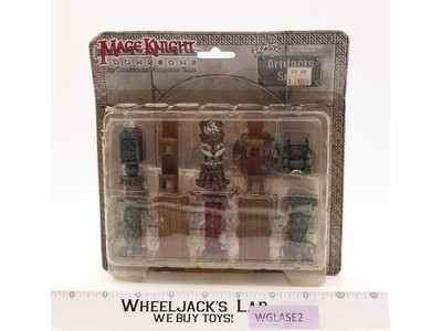 Mage Knight Dungeons Artifacts Set 2002 Wizkids Models NEW MOSC SEALED