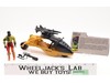 Darklon's Evader W/ Darklon Complete GI Joe 1989 Hasbro Action Figure Vehicle