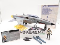 Conquest X-30 W/Slip Stream 100% Complete GI Joe 1986 Hasbro Vintage Vehicle