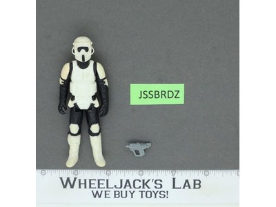 Biker Scout 100% Complete Star Wars ROTJ Vintage Action Figure 1983 No Repro