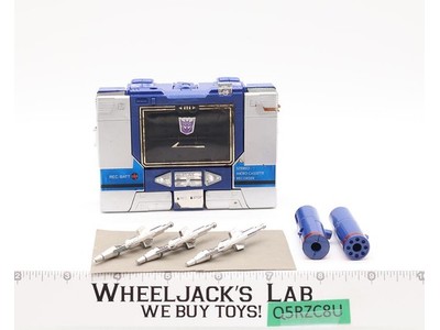 Soundwave 100% Complete 1984 Vintage G1 Transformers Action Figure DECK WORKS