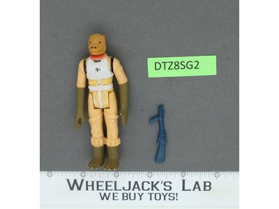 Bossk Bounty Hunter 100% Complete Star Wars ESB 1980 Kenner Figure NO REPRO