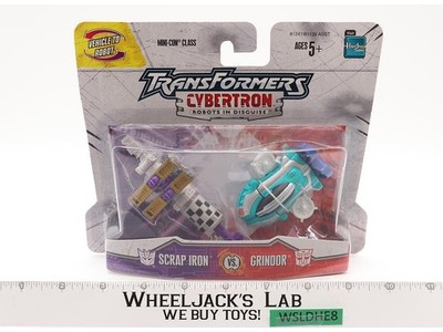 Scrap Iron Vs. Grindor Transformers Cybertron RID 2005 Hasbro NEW MOSC SEALED