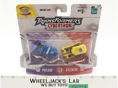 Payload Vs. Ascentor Transformers Cybertron RID 2005 Hasbro Figures NEW SEALED