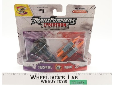 Shockwave Vs. Tankor Transformers Cybertron RID 2005 Hasbro FIgures NEW SEALED