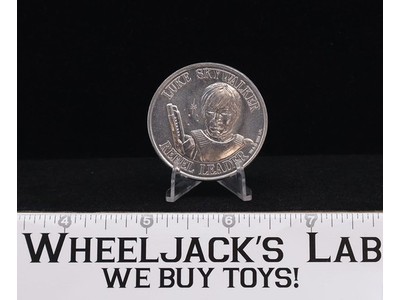 Luke Skywalker Rebel Leader Collectors Coin Last 17 Star Wars POTF 1984 Kenner
