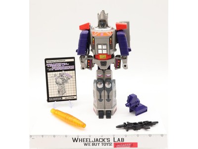 Galvatron 100% Complete Vintage 1986 G1 Transformers Action Figure