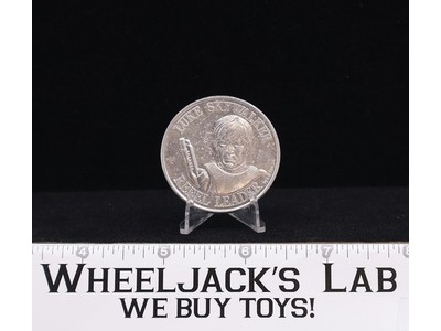 Luke Skywalker Rebel Leader Collectors Coin Last 17 Star Wars POTF 1984 Kenner
