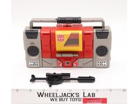 Blaster 100% Complete 1985 Vintage G1 Transformers Boombox Action Figure