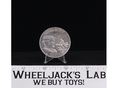Biker Scout Collectors Coin Last 17 Star Wars POTF 1984 Kenner Vintage