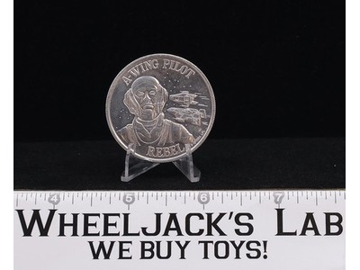 A-Wing Pilot Rebel Collectors Coin Last 17 Star Wars POTF 1984 Kenner Vintage
