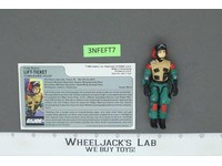 Lift-Ticket V1 G.I. Joe 1986 Hasbro Vintage Action Figure