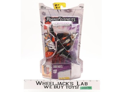 Sideways Transformers Cybertron 2005 Hasbro Action Action Figure NEW SEALED