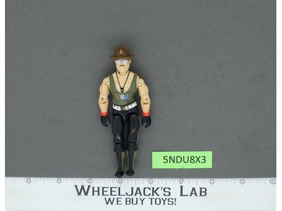 Sgt. Slaughter V1 G.I. Joe 1985 Hasbro Vintage Action Figure
