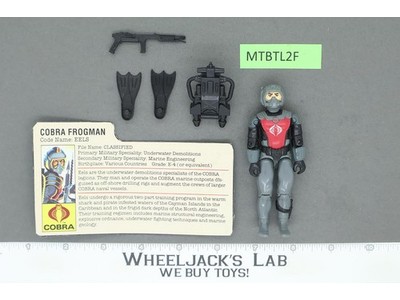 Eels V1 G.I. Joe 1985 Hasbro Vintage Action Figure