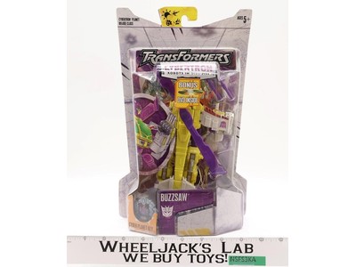 Buzzsaw Transformers Cybertron 2005 Hasbro Action Figure NEW SEALED
