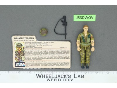 Footloose V1 1985 G.I. Joe Hasbro Vintage Action Figure