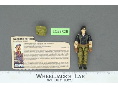 Flint V1 G.I. Joe 1985 Hasbro Vintage Action Figure