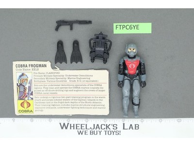 Eels V1 G.I. Joe 1985 Hasbro Vintage Action Figure