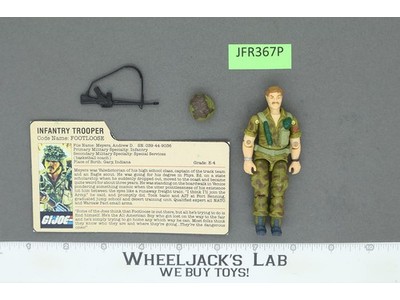 Footloose V1 1985 G.I. Joe Hasbro Vintage Action Figure