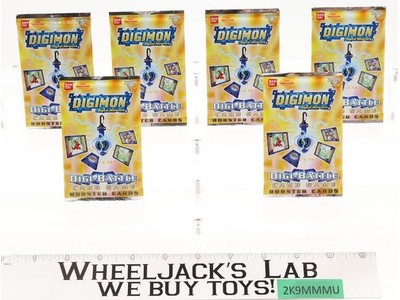 Set of 6 Card Packs Digimon Digi-Battle Card Game Series 4 Bandai NEW SEALED