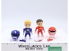 Loyal Subjects Red and Blue Rangers Power Rangers MMPR 2014 SCG Vinyls