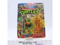 Raphael HARD HEAD 100% Complete W/Card 10-Back TMNT 1988 Playmates Figure