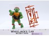 Raphael HARD HEAD 100% Complete W/Card 10-Back TMNT 1988 Playmates Figure