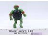 Raphael HARD HEAD 100% Complete W/Card 10-Back TMNT 1988 Playmates Figure