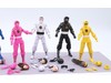 Lot of 6 Power Rangers W/ Various Accessories Lightning Collection Ninja Hasbro