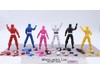 Lot of 6 Power Rangers W/ Various Accessories Lightning Collection Ninja Hasbro