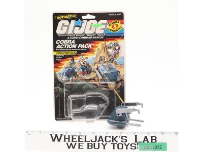 Pom-Pom Gun Cobra Action Pack GI Joe 1987 Hasbro Action Figure