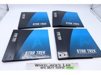 Lot of 4 Star Trek Eaglemoss EMPTY Binders