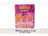 She-Ra Princess of Power Magazine Subscription Paper Insert 1984